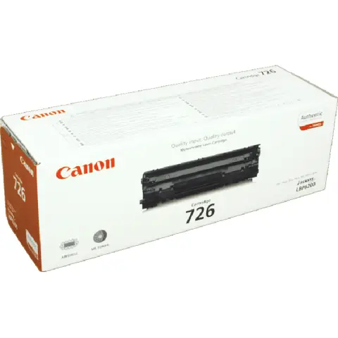 Toner Canon CRG-726 Czarny do drukarek (Oryginalny)